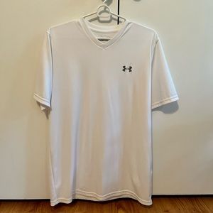 Under Armour Medium White V-neck